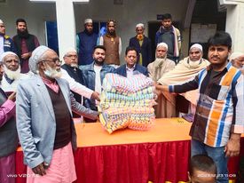 টাঙ্গাইল এ্যাসোসিয়েশন উত্তরা এর উদ্যোগে শীতার্তদের মাঝে শীতবস্ত্র বিতরণ