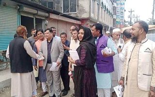 রূপগঞ্জে জাতীয় পার্টির সাইফুল ইসলামের নাঙ্গল প্রতীকে নির্বাচনী প্রচারণা